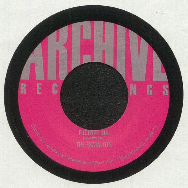 The Skatalites : Fugitive Dub (7", RE)