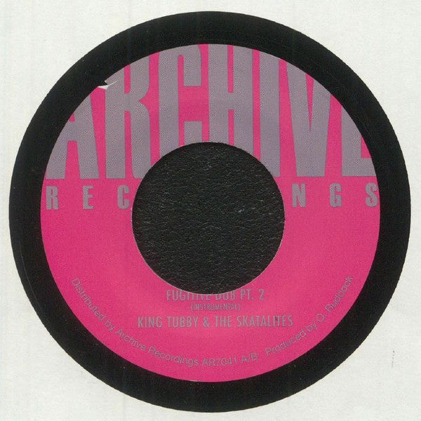 The Skatalites : Fugitive Dub (7", RE)