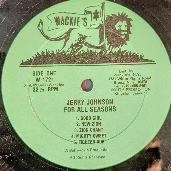 Jerry Johnson : For All Seasons (LP, Album)