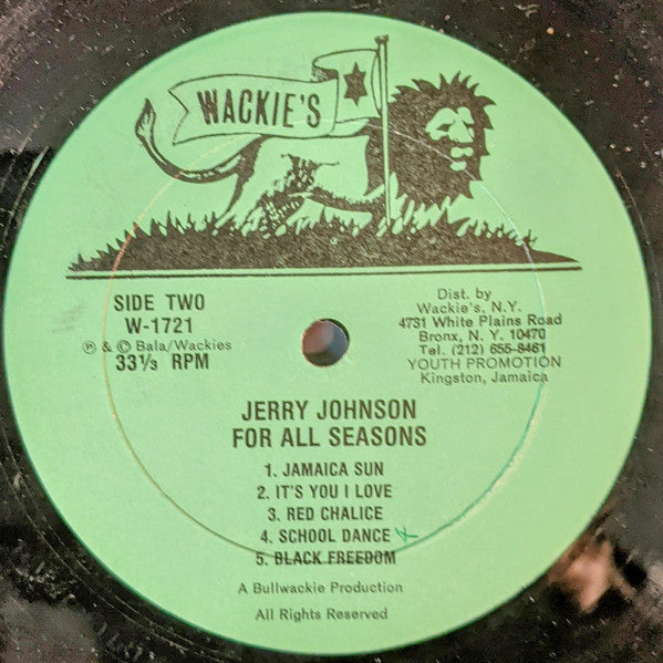 Jerry Johnson : For All Seasons (LP, Album)