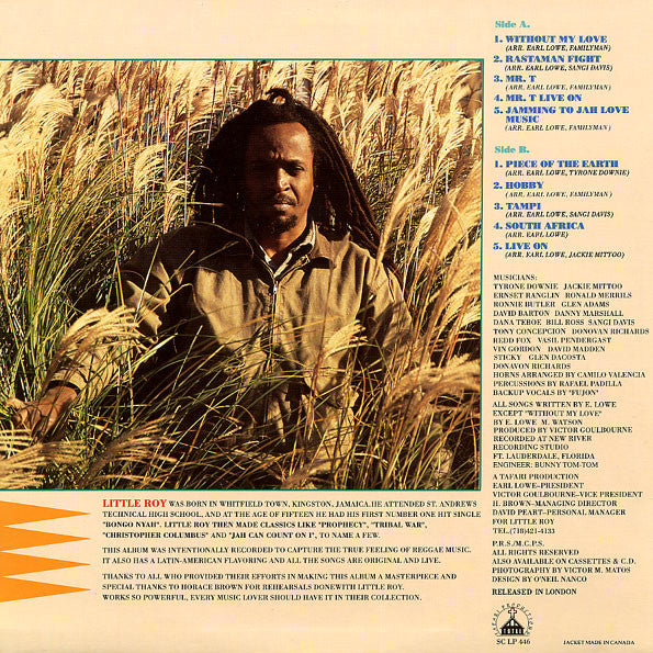 Little Roy : Live On (LP, Album)