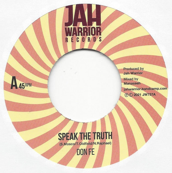 Don Fe : Speak The Truth (7", Single)