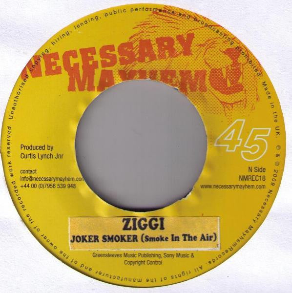 Ziggi : Joker Smoker (Smoke In The Air) (7", M/Print)