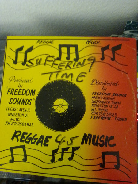 Ashanti Waugh & D.J. Baller Joe : Suffering Time (12", M/Print, RE)