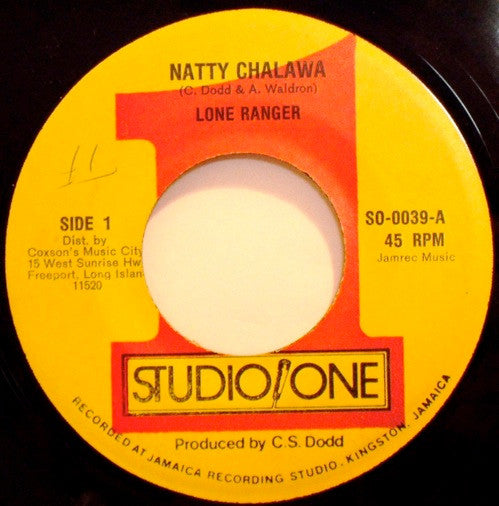 Lone Ranger / Lone Ranger & Brentford Rockers : Natty Chalawa (7")