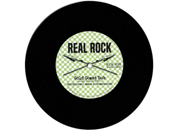 Vin Gordon / Nat Birchall meets Al Breadwinner : African Shores / Gold Coast Dub (7")