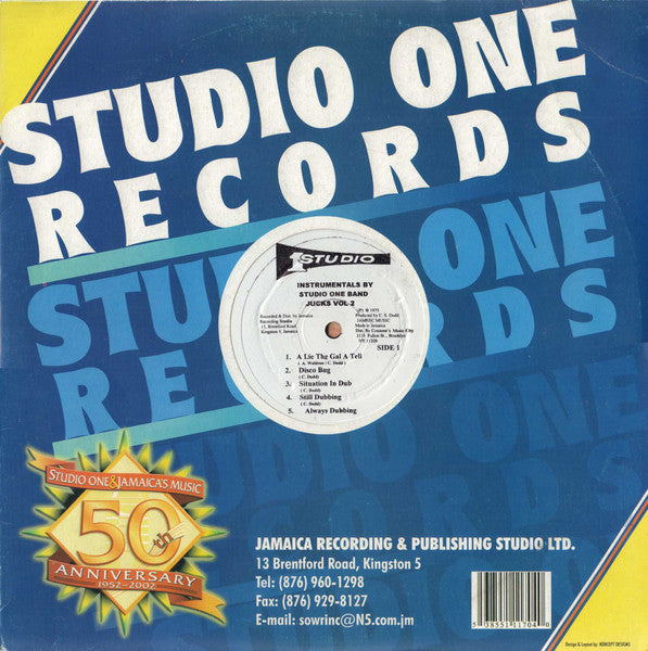 Studio One Band* : Jucks Vol. 2 (LP, Comp, RE)