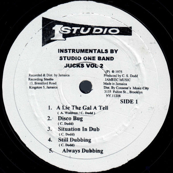 Studio One Band* : Jucks Vol. 2 (LP, Comp, RE)