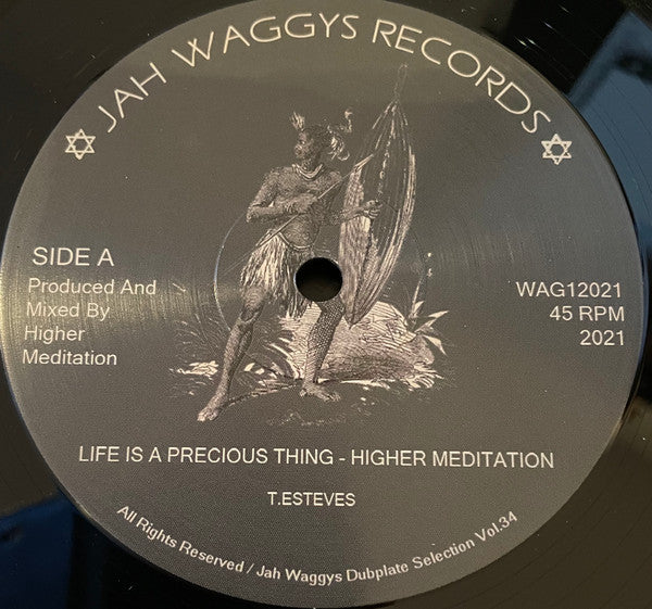 Higher Meditation / Jah Ragga : Life Is A Precious Thing / Witness Of Jah (12")