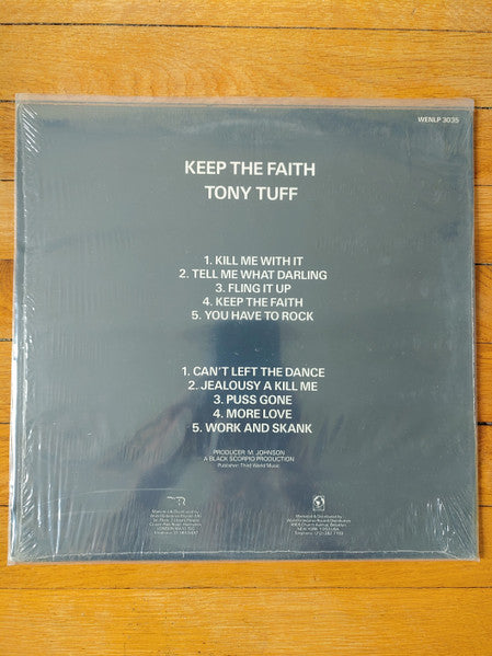 Tony Tuff : Keep The Faith (LP, Lab)