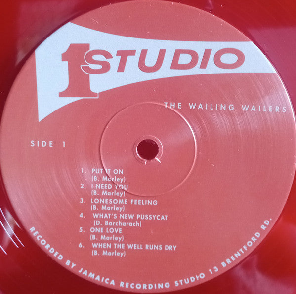 The Wailing Wailers* : The Wailing Wailers (LP, Album, RP, Red)