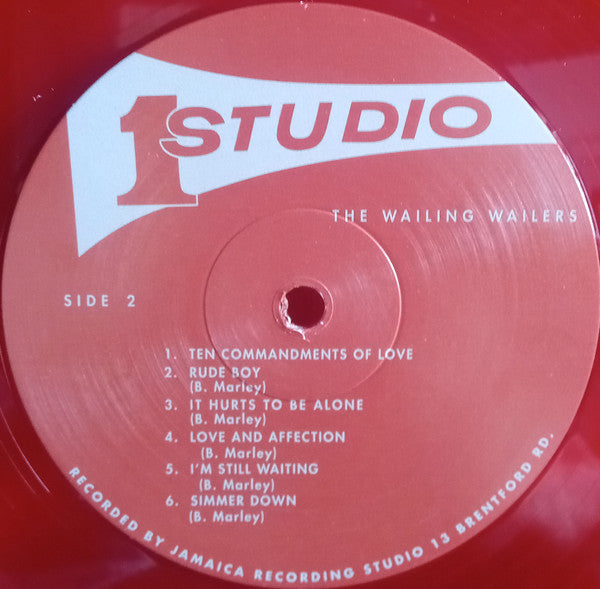 The Wailing Wailers* : The Wailing Wailers (LP, Album, RP, Red)