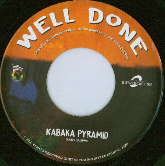 Kabaka Pyramid : Well Done (7", RP)
