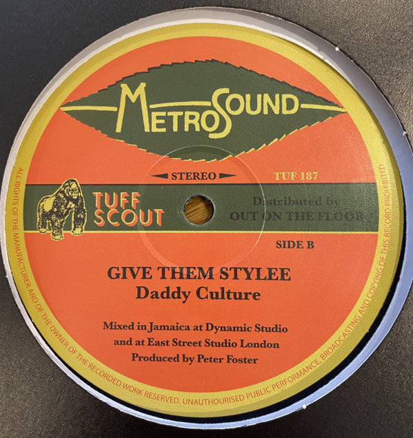 Peter Metro, Daddy Culture : Dancing Spirit / Give Them Stylee (12")