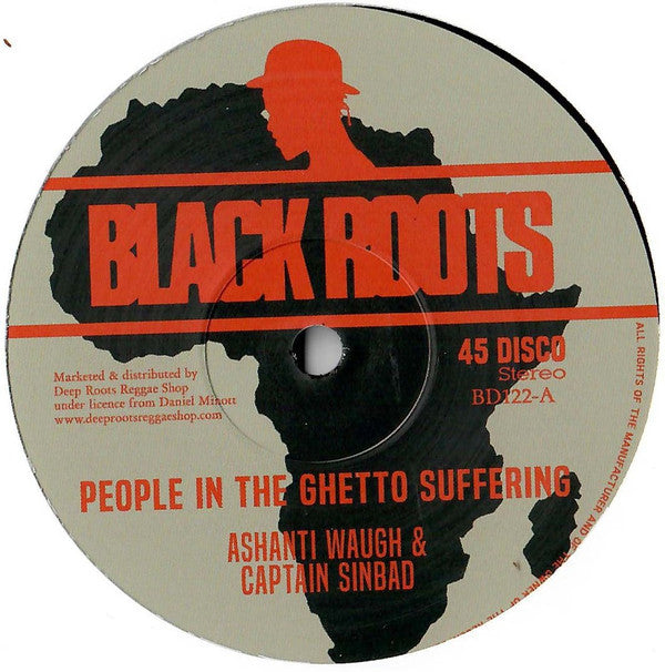 Ashanti Waugh & Captain Sinbad : People In The Ghetto Suffering (12")