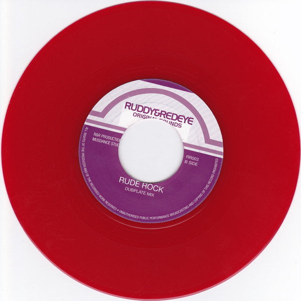 Mikey Murka : Ride The Riddim (7", Single, Red)