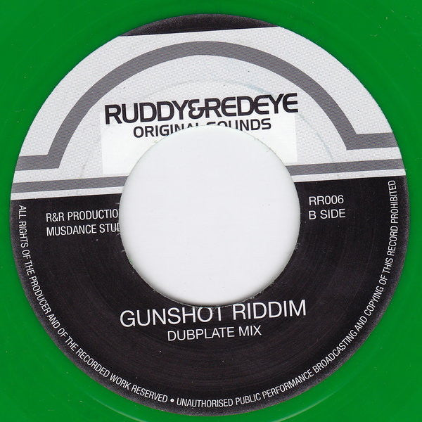Wayne Marshall (3) : Gunshot (7", Gre)