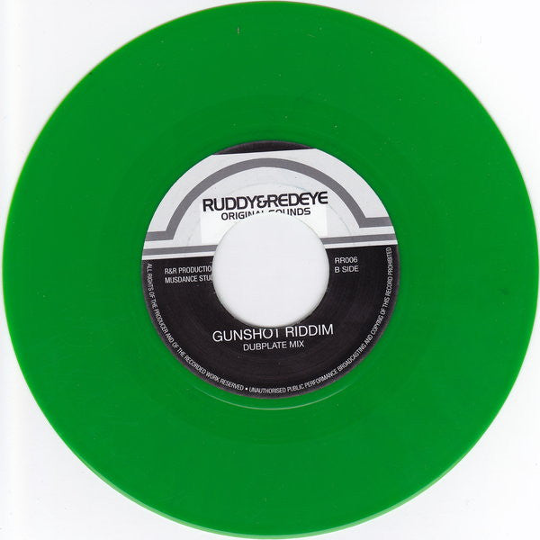 Wayne Marshall (3) : Gunshot (7", Gre)