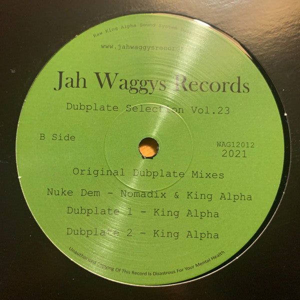 King Alpha, Nomadix (2) : The Children / Nuke Dem (12")