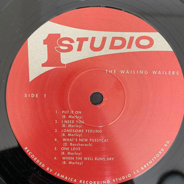 The Wailers : The Wailing Wailers (LP, Album, RE, RM)