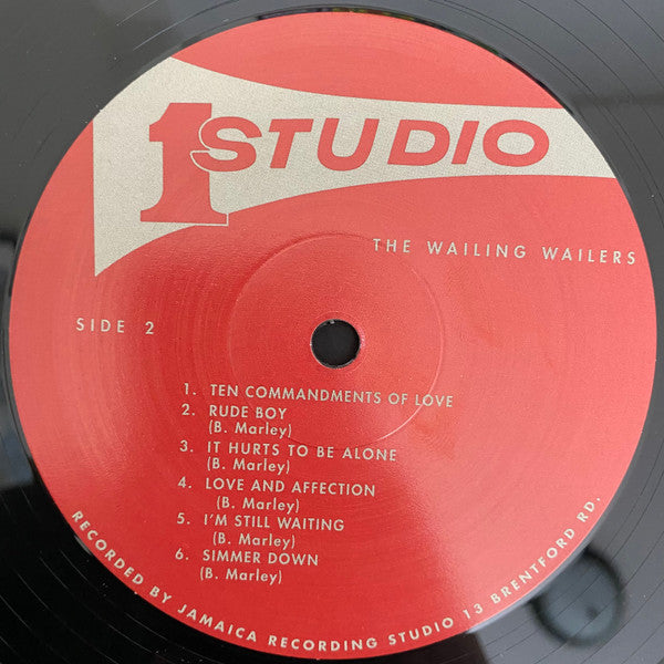 The Wailers : The Wailing Wailers (LP, Album, RE, RM)