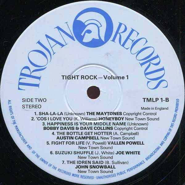 Various : Tight Rock (LP, Comp)