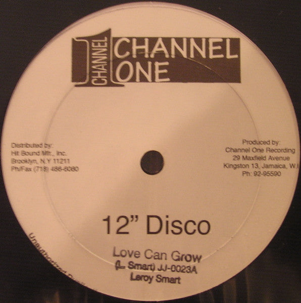 Leroy Smart : Love Can Grow / Jah The Creator (12", RE)