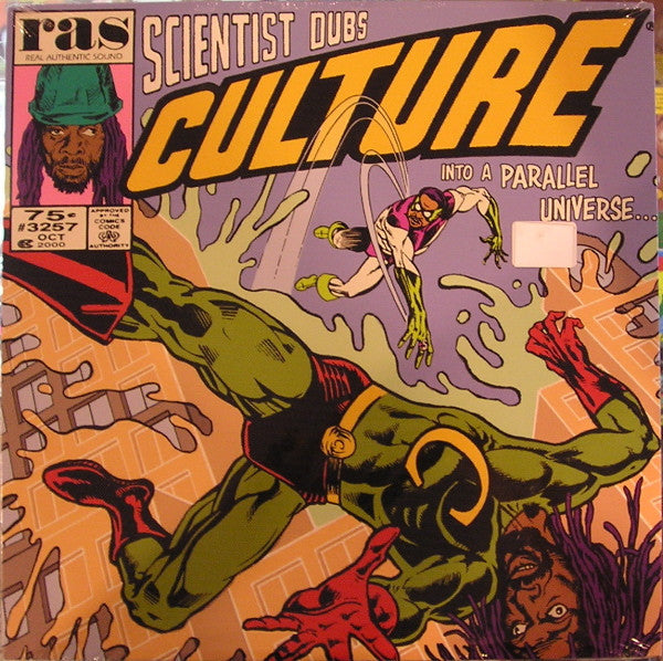 Scientist : Scientist Dubs Culture Into A Parallel Universe (LP, Album)
