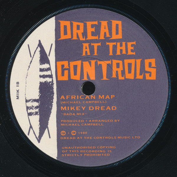 Mikey Dread : Rockers Delight / African Map (7")