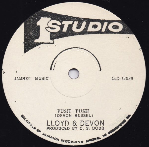 The Gladiators & Brentford Disco Set / Lloyd & Devon : Happy Man / Push Push (12", Ltd, RE, RM)