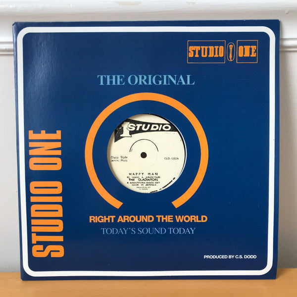 The Gladiators & Brentford Disco Set / Lloyd & Devon : Happy Man / Push Push (12", Ltd, RE, RM)