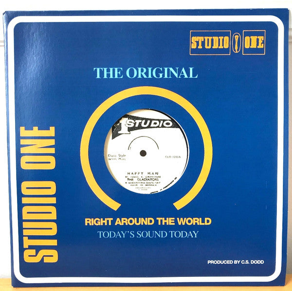 The Gladiators & Brentford Disco Set / Lloyd & Devon : Happy Man / Push Push (12", Ltd, RE, RM)