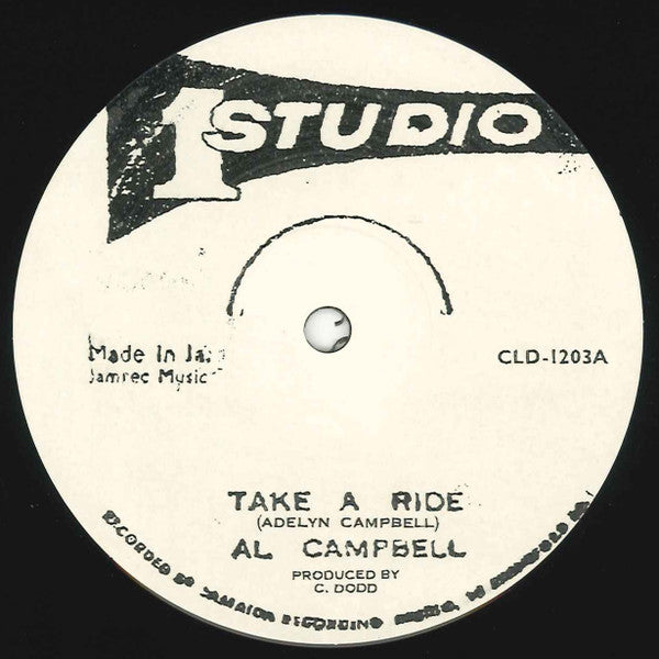 Al Campbell* / Alton Ellis : Take A Ride / Pearl (12", Ltd, RE, RM)