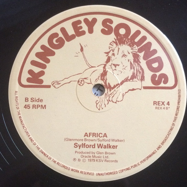 Glen Brown / Sylford Walker : Marcus Garvey Words / Africa (12")