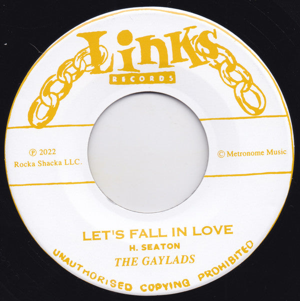 The Gaylads / Ken Boothe : Let's Fall In Love / Can't You See (7")