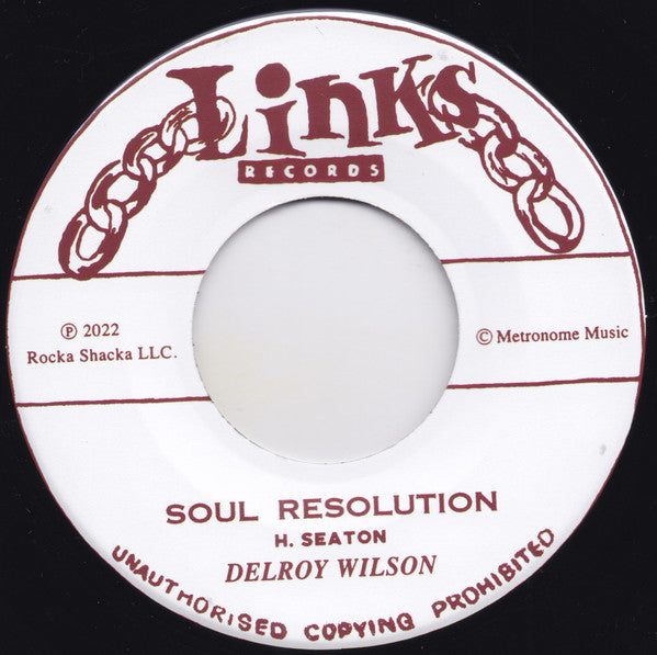 The Gaylads / Delroy Wilson : Mama Look / Soul Resolution (7")