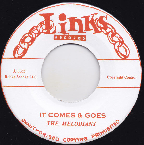 Delroy Wilson / The Melodians : Give Love A Try / It Comes And Goes (7")