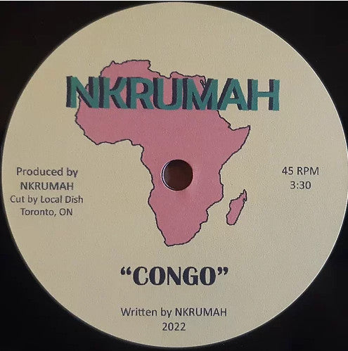 Nkrumah : Congo (Lathe, 7")