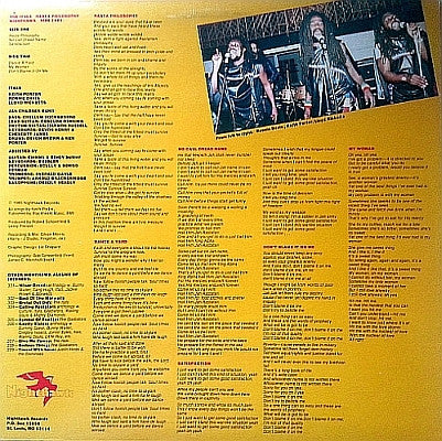 The Itals : Rasta Philosophy (LP, Album)