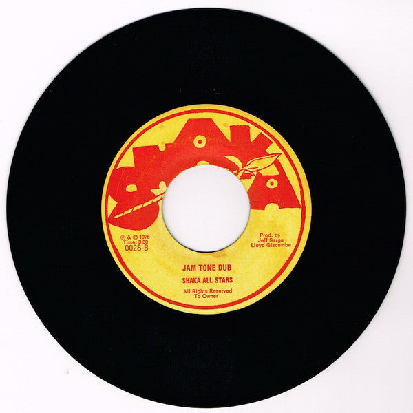 Beverley Williams, Shaka All Stars : Sufferation / Jam Tone Dub (7")