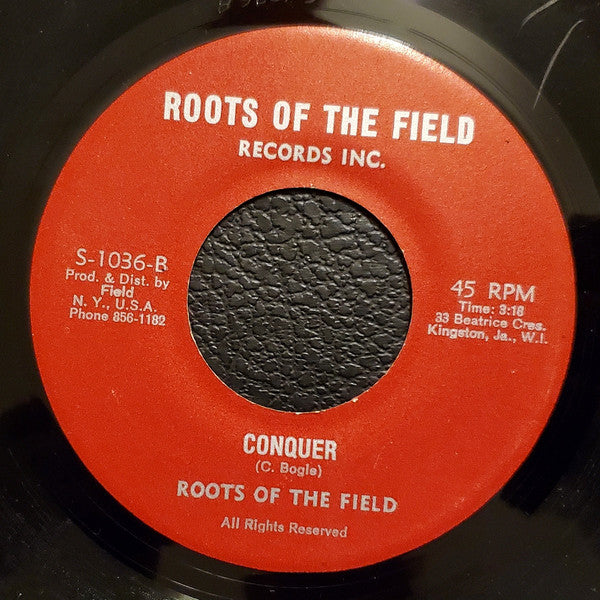 Roots Of The Field : Selassie I (7")