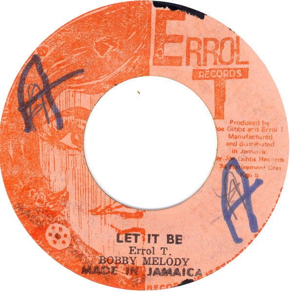 Bobby Melody / The Mighty Two : Let It Be / Version (7")