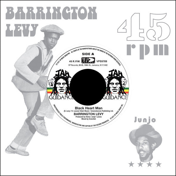 Barrington Levy : Black Heart Man (7", RE)