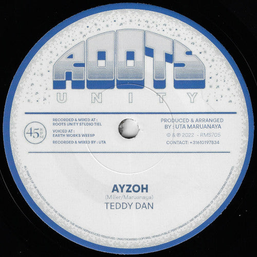 Teddy Dan / Roots Unity : Ayzoh (7")