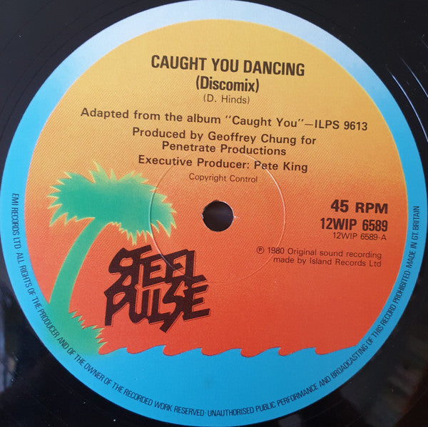Steel Pulse : Caught You Dancing (Discomix) (12")