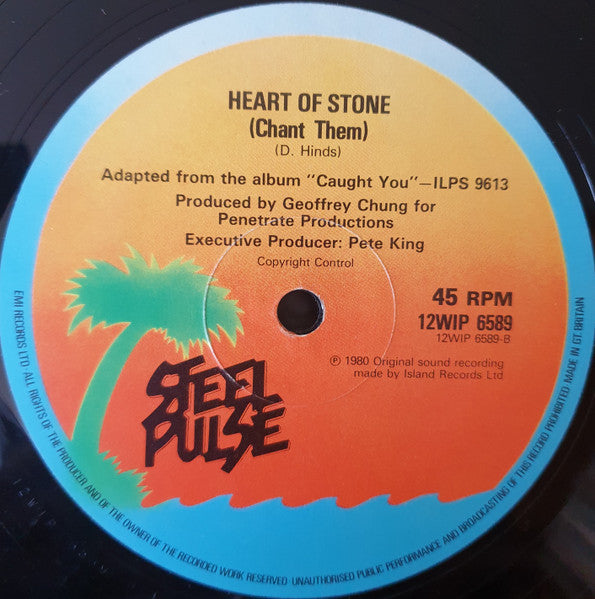 Steel Pulse : Caught You Dancing (Discomix) (12")