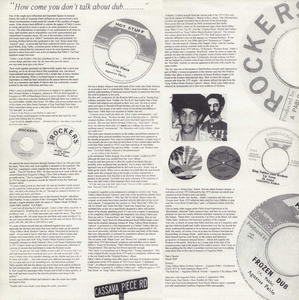 Augustus Pablo : El Rocker's (LP, Comp)