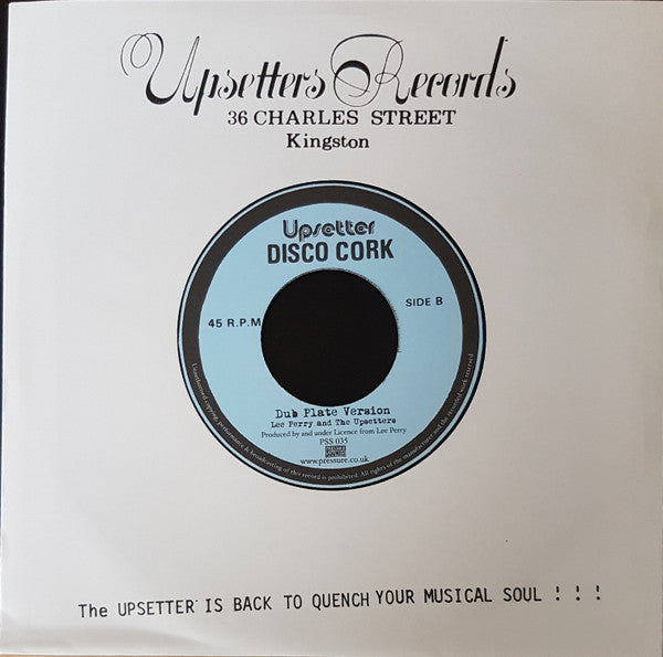 Lee Perry & The Upsetters : Dub Plate Pressure (7")