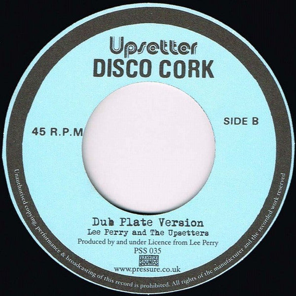 Lee Perry & The Upsetters : Dub Plate Pressure (7")