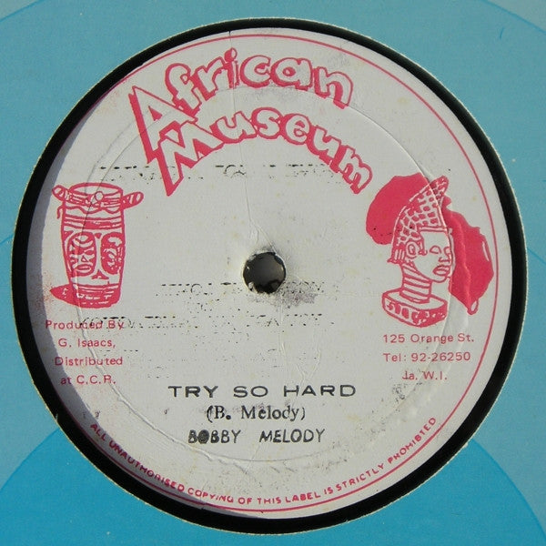 Gregory Isaacs / Bobby Melody : Echos / Try So Hard (12")